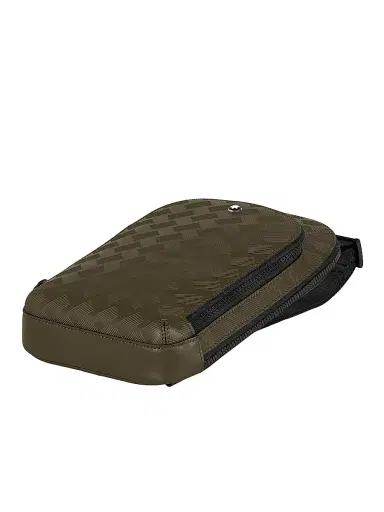 Montblanc Men's Extreme 3.0 Medium Leather Crossbody Bag - Green | Thumbnail 6 Montblanc Men's Extreme 3.0 Medium Leather Crossbody Bag - Green | Thumbnail 6