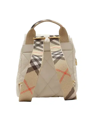 Burberry Women's Horseshoe Mini Quilted Backpack | Thumbnail 3 Burberry Women's Horseshoe Mini Quilted Backpack | Thumbnail 3