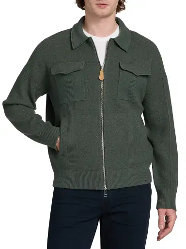 Reiss Men's Calder Felted Wool Jacket | Thumbnail 3 Reiss Men's Calder Felted Wool Jacket | Thumbnail 3