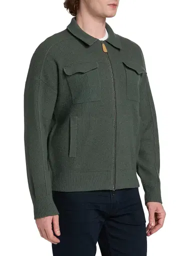 Reiss Men's Calder Felted Wool Jacket | Thumbnail 4 Reiss Men's Calder Felted Wool Jacket | Thumbnail 4
