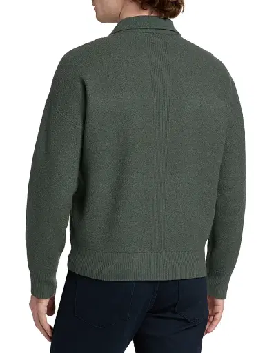 Reiss Men's Calder Felted Wool Jacket | Thumbnail 5 Reiss Men's Calder Felted Wool Jacket | Thumbnail 5