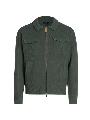 Reiss Men's Calder Felted Wool Jacket | Thumbnail 1 Reiss Men's Calder Felted Wool Jacket | Thumbnail 1