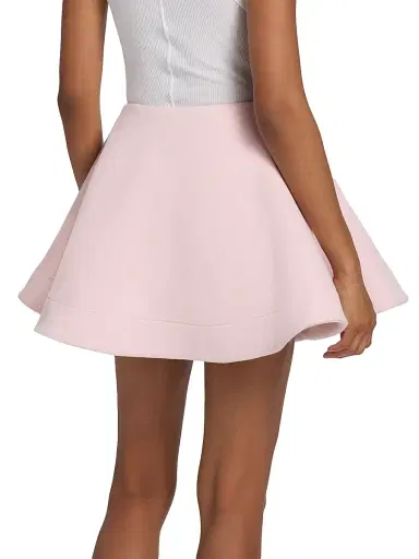 Ganni Women's Peacoat Wool Miniskirt - Ballerina | Thumbnail 5 Ganni Women's Peacoat Wool Miniskirt - Ballerina | Thumbnail 5