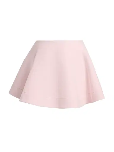 Ganni Women's Peacoat Wool Miniskirt - Ballerina | Thumbnail 1 Ganni Women's Peacoat Wool Miniskirt - Ballerina | Thumbnail 1