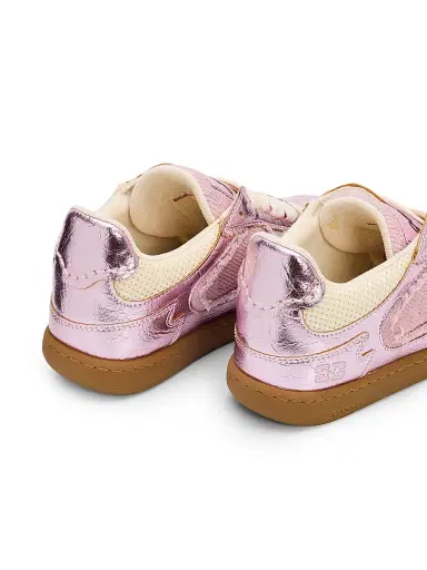 Ganni Women's Crinkle Low-Top Sneakers | Thumbnail 3 Ganni Women's Crinkle Low-Top Sneakers | Thumbnail 3