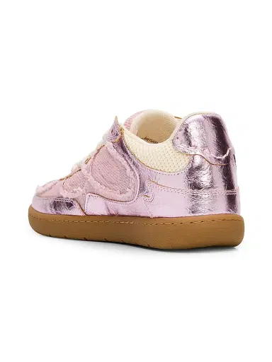 Ganni Women's Crinkle Low-Top Sneakers | Thumbnail 6 Ganni Women's Crinkle Low-Top Sneakers | Thumbnail 6