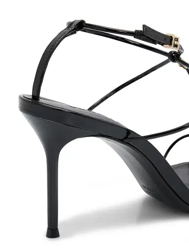 Schutz Women's Jules 90MM Leather Sandals - Black | Thumbnail 3 Schutz Women's Jules 90MM Leather Sandals - Black | Thumbnail 3