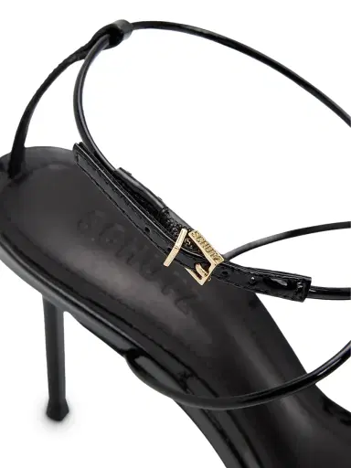 Schutz Women's Jules 90MM Leather Sandals - Black | Thumbnail 5 Schutz Women's Jules 90MM Leather Sandals - Black | Thumbnail 5