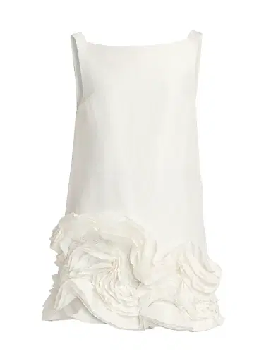 Acler Women's Harris Linen/Silk Ruffled A-Line Minidress - | Thumbnail 1 Acler Women's Harris Linen/Silk Ruffled A-Line Minidress - | Thumbnail 1