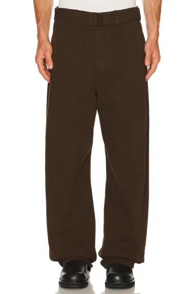 Lemaire Twisted Belted Pants | Thumbnail 1 Lemaire Twisted Belted Pants | Thumbnail 1