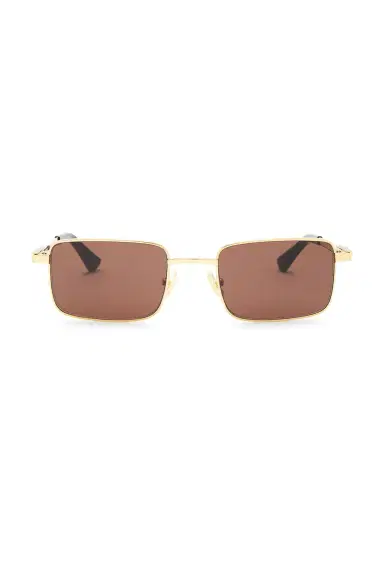 Bottega Veneta Stretch Metal Square | Thumbnail 1 Bottega Veneta Stretch Metal Square | Thumbnail 1