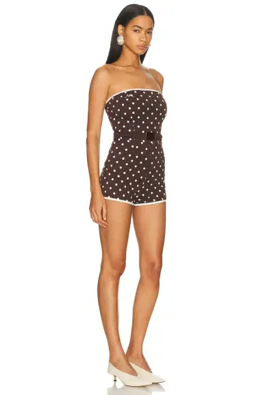 Rowen Rose Bustier Mini Romper | Thumbnail 2 Rowen Rose Bustier Mini Romper | Thumbnail 2