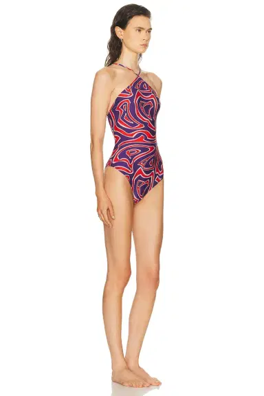 Pucci Costume One Piece Swimsuit | Thumbnail 2 Pucci Costume One Piece Swimsuit | Thumbnail 2