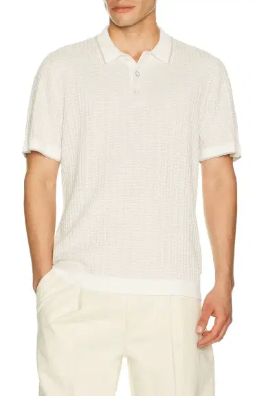 Rag & Bone Harvey Rib Polo | Thumbnail 1 Rag & Bone Harvey Rib Polo | Thumbnail 1