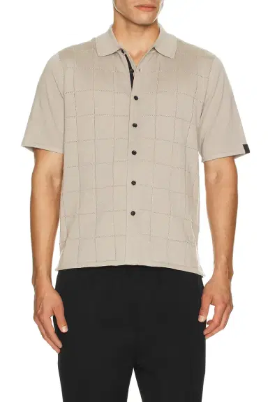 Rag & Bone Window Pane Dalton Knitted Shirt | Thumbnail 3 Rag & Bone Window Pane Dalton Knitted Shirt | Thumbnail 3