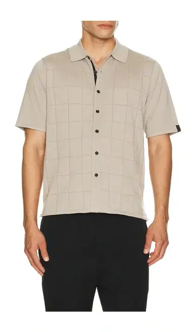 Rag & Bone Window Pane Dalton Knitted Shirt | Thumbnail 1 Rag & Bone Window Pane Dalton Knitted Shirt | Thumbnail 1