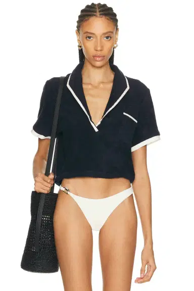 Johanna Ortiz Terry Misty Hem Top | Thumbnail 1 Johanna Ortiz Terry Misty Hem Top | Thumbnail 1