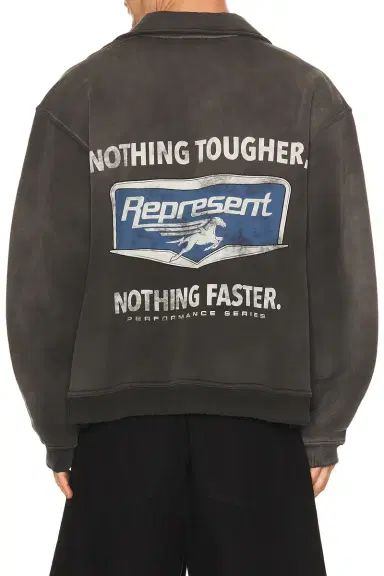 Represent Nothing Faster Quarter Zip Pullover | Thumbnail 3 Represent Nothing Faster Quarter Zip Pullover | Thumbnail 3