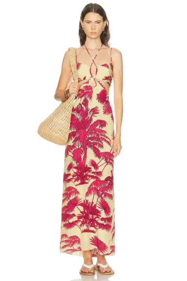 Johanna Ortiz Andalusian Rhythms Ankle Dress | Thumbnail 4 Johanna Ortiz Andalusian Rhythms Ankle Dress | Thumbnail 4