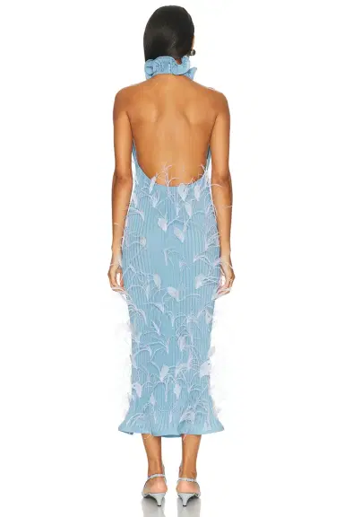 Rowen Rose Midi Dress | Thumbnail 3 Rowen Rose Midi Dress | Thumbnail 3