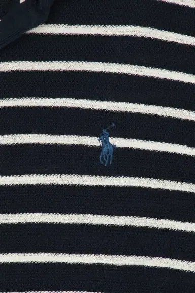 Polo Ralph Lauren Cotton Blend Textured 3 Button Placket Short Sleeve Polo Sweater | Thumbnail 7 Polo Ralph Lauren Cotton Blend Textured 3 Button Placket Short Sleeve Polo Sweater | Thumbnail 7