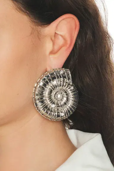 Rowen Rose Conch Shell Earrings | Thumbnail 2 Rowen Rose Conch Shell Earrings | Thumbnail 2