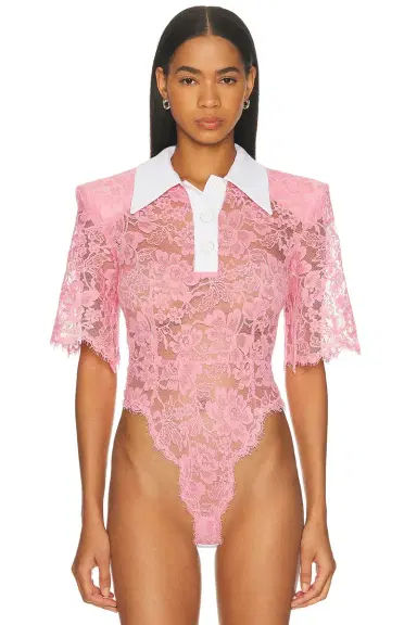 Rowen Rose Polo Bodysuit | Thumbnail 2 Rowen Rose Polo Bodysuit | Thumbnail 2