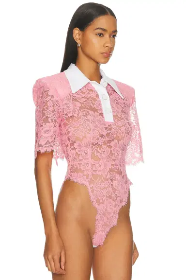 Rowen Rose Polo Bodysuit | Thumbnail 3 Rowen Rose Polo Bodysuit | Thumbnail 3