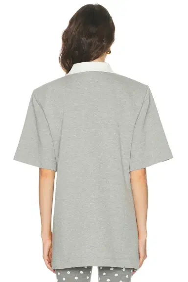 Rowen Rose Oversized Polo Top | Thumbnail 3 Rowen Rose Oversized Polo Top | Thumbnail 3