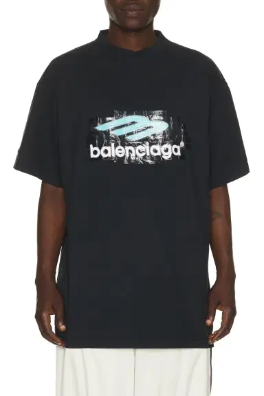 Balenciaga Oversized T-Shirt | Thumbnail 1 Balenciaga Oversized T-Shirt | Thumbnail 1