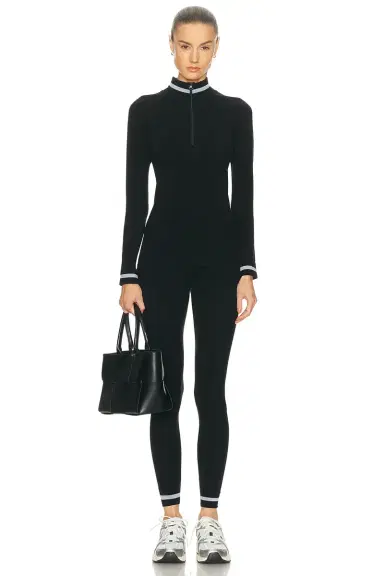THE UPSIDE Seamless Quarter Zip Base Layer Top | Thumbnail 4 THE UPSIDE Seamless Quarter Zip Base Layer Top | Thumbnail 4