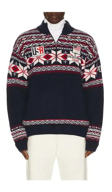 Polo Ralph Lauren Winter Olympics Pullover Sweater | Thumbnail 1 Polo Ralph Lauren Winter Olympics Pullover Sweater | Thumbnail 1