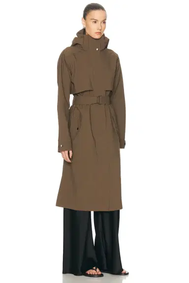 THE UPSIDE James Hooded Trench Coat | Thumbnail 3 THE UPSIDE James Hooded Trench Coat | Thumbnail 3