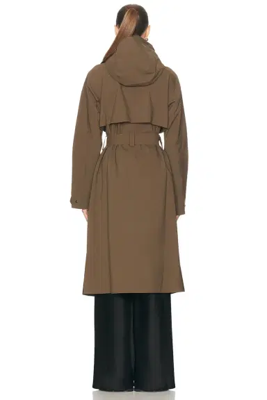 THE UPSIDE James Hooded Trench Coat | Thumbnail 4 THE UPSIDE James Hooded Trench Coat | Thumbnail 4