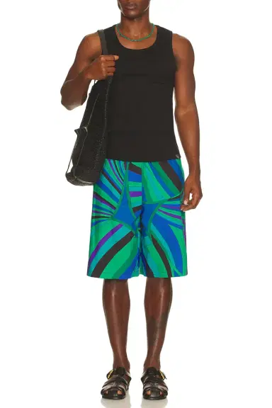 PUCCI Cotton Popline Shorts | Thumbnail 3 PUCCI Cotton Popline Shorts | Thumbnail 3