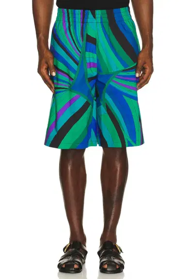 PUCCI Cotton Popline Shorts | Thumbnail 1 PUCCI Cotton Popline Shorts | Thumbnail 1