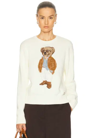 Polo Ralph Lauren Bear Sweater | Thumbnail 1 Polo Ralph Lauren Bear Sweater | Thumbnail 1