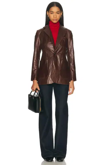 Polo Ralph Lauren Leather Blazer | Thumbnail 4 Polo Ralph Lauren Leather Blazer | Thumbnail 4