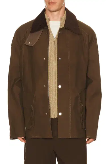 JW Anderson Raglan Sleeve Outdoor Jacket | Thumbnail 1 JW Anderson Raglan Sleeve Outdoor Jacket | Thumbnail 1