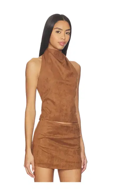 ALL THE WAYS Aiya Faux Suede Top | Thumbnail 2 ALL THE WAYS Aiya Faux Suede Top | Thumbnail 2