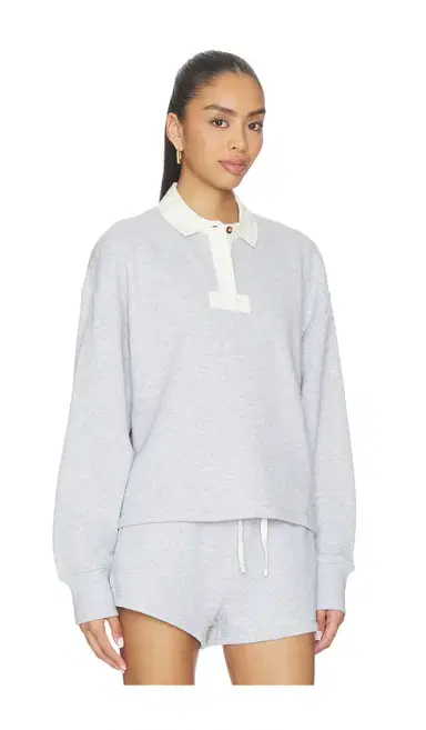 Rag & Bone Vintage Terry Oversized Polo Sweatshirt | Thumbnail 2 Rag & Bone Vintage Terry Oversized Polo Sweatshirt | Thumbnail 2