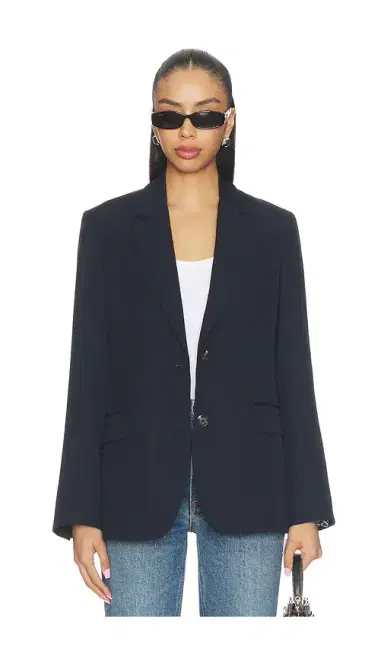 Rag & Bone Frank Poplin Combo Blazer | Thumbnail 2 Rag & Bone Frank Poplin Combo Blazer | Thumbnail 2