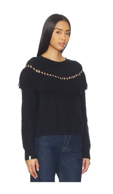 THE UPSIDE Clara Tassle Knit Sweater | Thumbnail 2 THE UPSIDE Clara Tassle Knit Sweater | Thumbnail 2