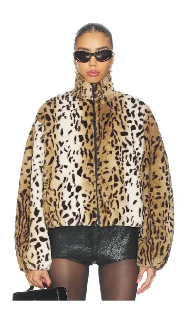 Amanda Uprichard x REVOLVE Como Bomber Jacket | Thumbnail 2 Amanda Uprichard x REVOLVE Como Bomber Jacket | Thumbnail 2