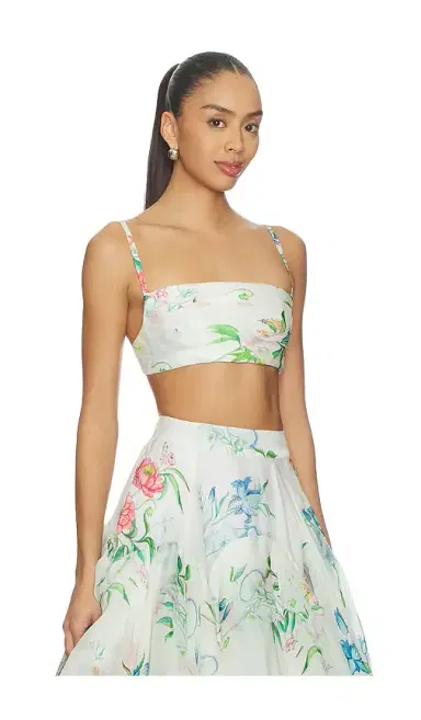 LA FUORI Petal Cascade Bralette Top | Thumbnail 2 LA FUORI Petal Cascade Bralette Top | Thumbnail 2