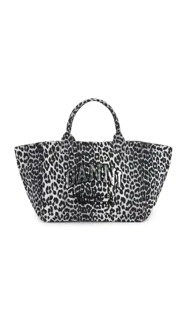 Ganni Shopper XXL Printed Sequin Tote | Thumbnail 1 Ganni Shopper XXL Printed Sequin Tote | Thumbnail 1