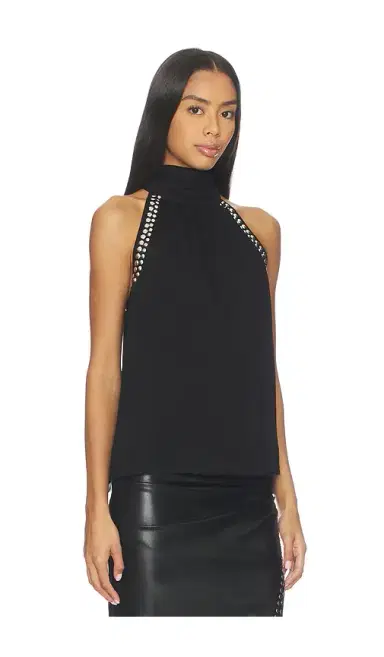 Generation Love Brenna Studded Halter Blouse | Thumbnail 2 Generation Love Brenna Studded Halter Blouse | Thumbnail 2