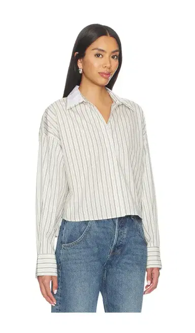 Rag & Bone Marin Stripe Layered Shirt | Thumbnail 2 Rag & Bone Marin Stripe Layered Shirt | Thumbnail 2