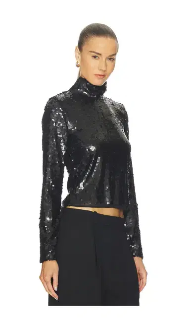 Rag & Bone Lucy Sequin Turtleneck | Thumbnail 2 Rag & Bone Lucy Sequin Turtleneck | Thumbnail 2