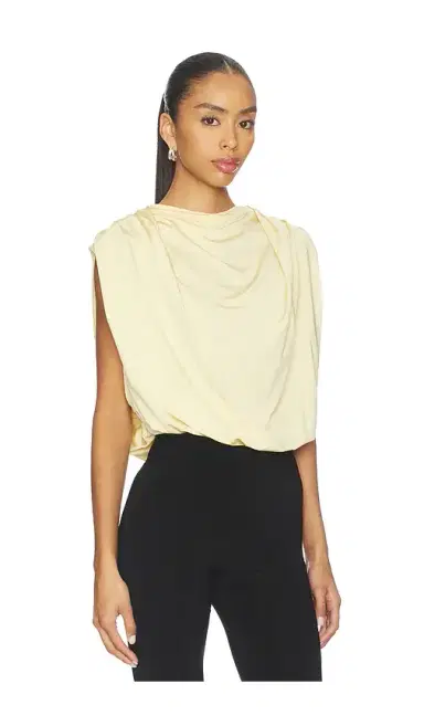 THE LINE BY K Bobi Draped Shell Top | Thumbnail 2 THE LINE BY K Bobi Draped Shell Top | Thumbnail 2